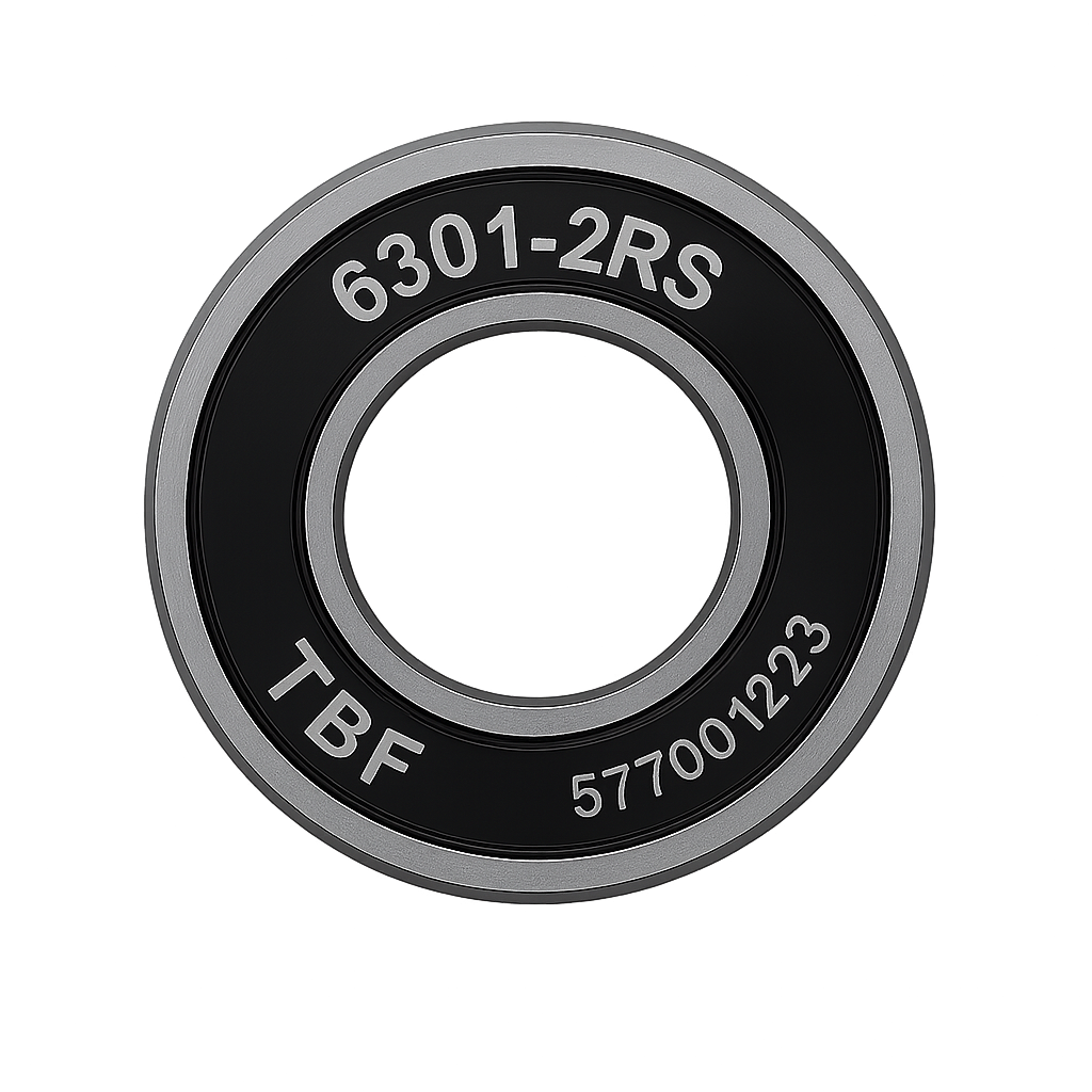 6301-2RS deep groove ball bearing 12×37×12 mm rubber sealed, pack of 50