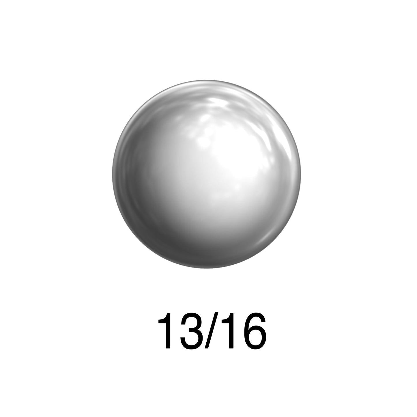 Precision steel ball 13/16 inch bearing grade chrome steel polished