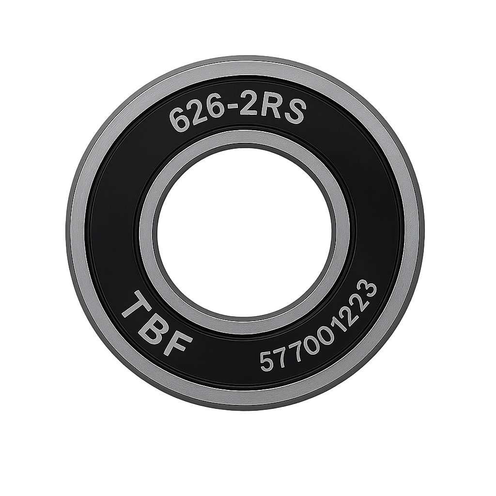 डीप ग्रूव बॉल बेयरिंग 626-2RS 