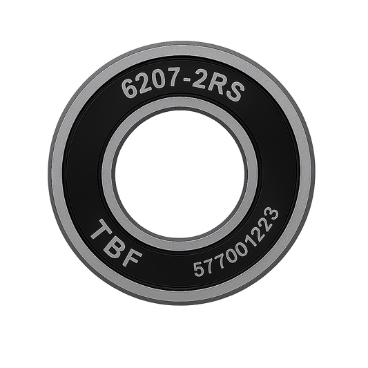 6207-2RS Ball Bearing (Pack of 4) – 35x72x17 mm | Double Rubber Sealed
