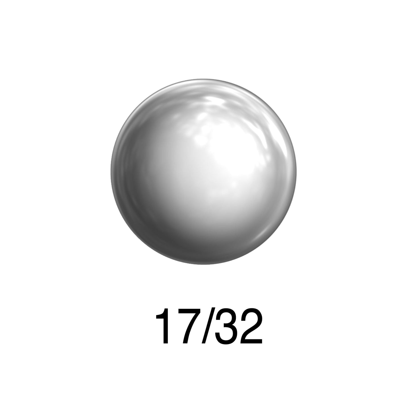 Steel Ball 17/32